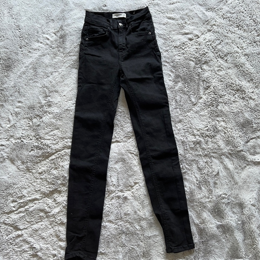 Pull & bear skinny black jeans